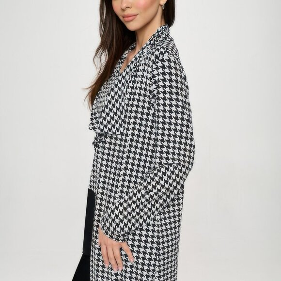 Houndstooth Print Jacket - Picture 6 of 6